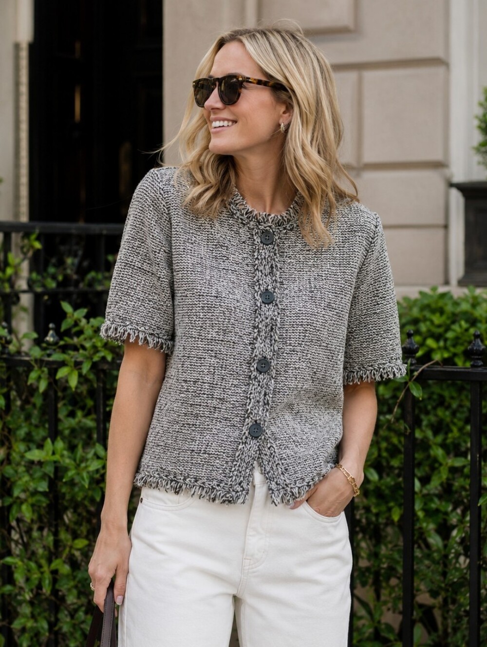 J. CREW {Factory} Fringed Iconic Lady Jacket | XS